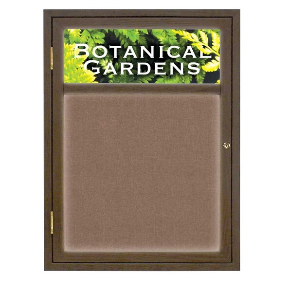Open Faced Traditional Rounded Corkboard